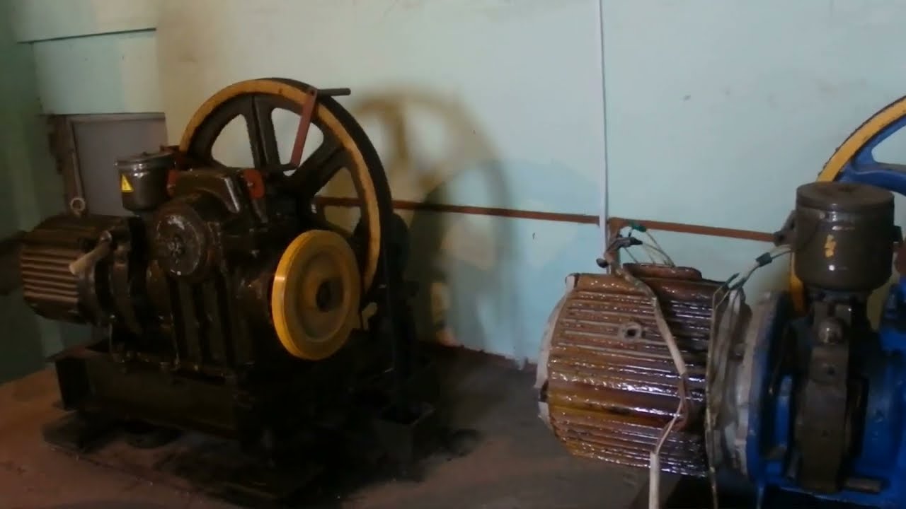 Минск! Машинное помещение! Лифтов МЛЗ 1980х г. - Общежитие, ул. Денисовская 7