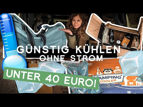 Günstige Kühllösungen ohne Strom: Camping Kühlboxen für Camper, Van, Wohnmobil | easy2cool Giveaway