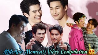 MileApo's Moments🤧Video Compilation😍❤️ #mileapo #aponnattawin #milephakphum #kinnporsche #love #cute