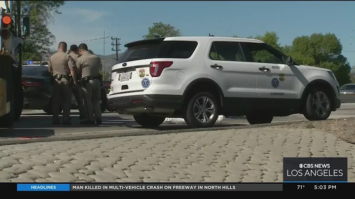 Man Killed In Multi-Vehicle Crash On 405 Freeway