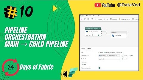 Day 10 | 24 Days of Microsoft Fabric – Pipeline Orchestration Explained (Main → Child)