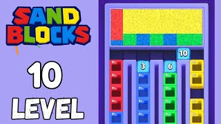 Sand Blocks Level 10 Walkthrough Solution