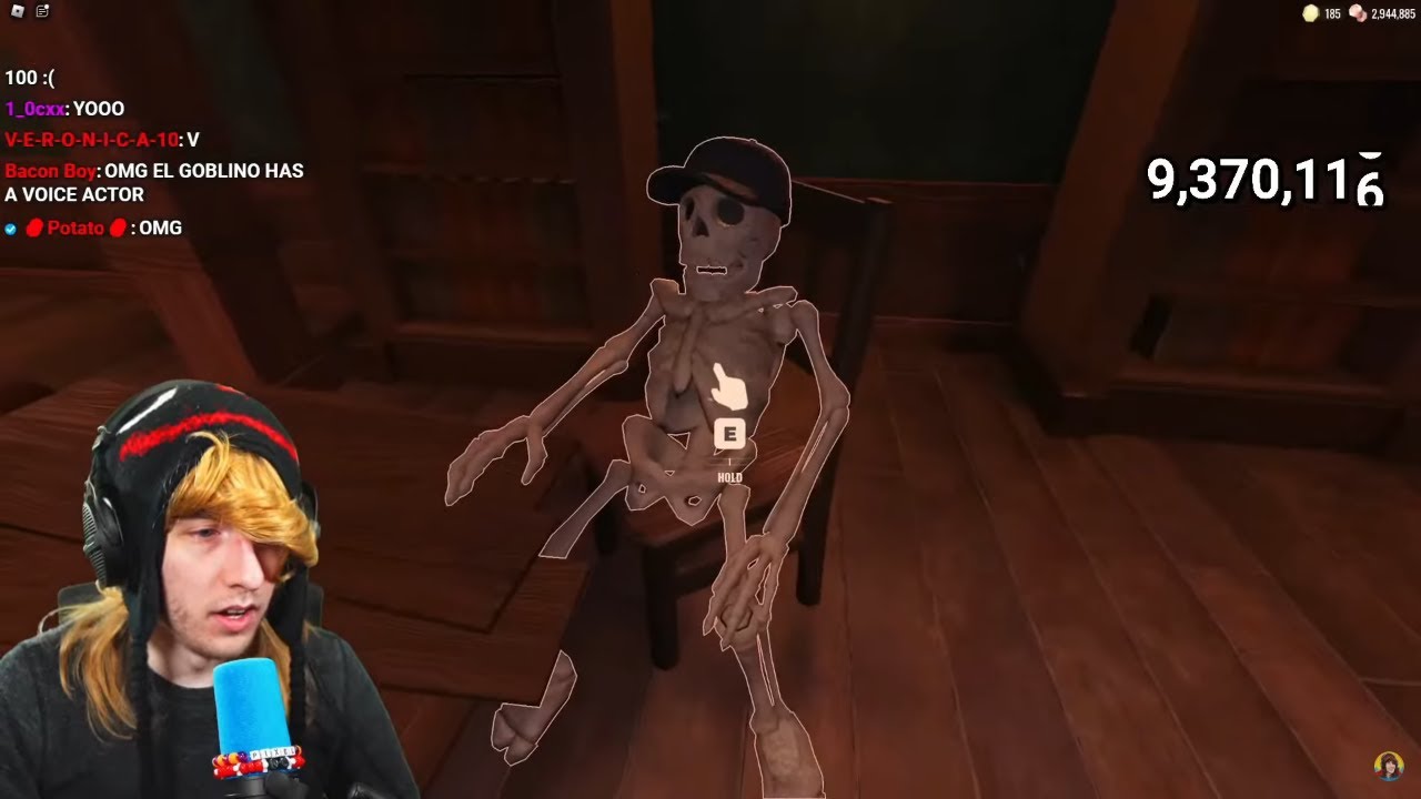 KreekCraft Reacts to Roblox Doors (Voice Acting)