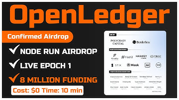 🧲 Trend DePin Ai 🧲 Raise 8M 🧲 OpenLedger Airdrop Epoch 1 🧲 Node Setup Guide