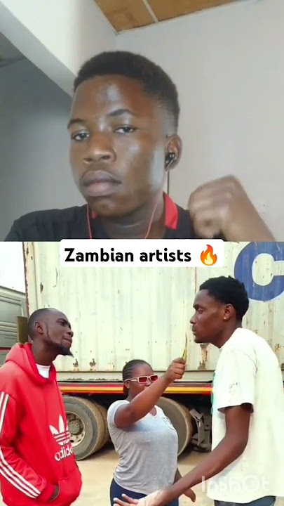 Zambian artists Javan and his friend rapping #duet #proxyaaron