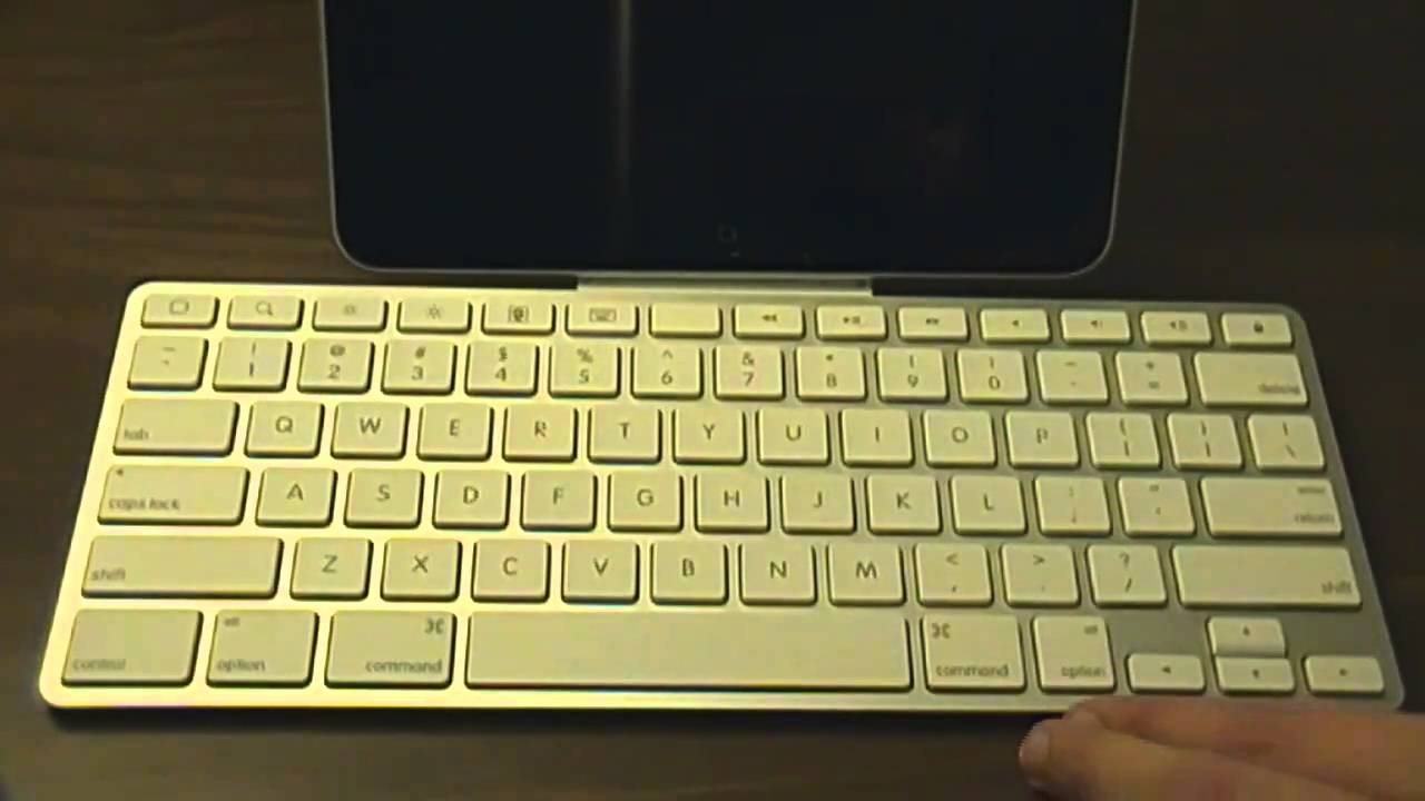 Review Apple iPad Keyboard Dock YouTube