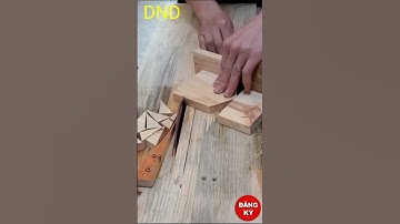 Cách Cắt Gỗ Hình Lục Giác Đều||how to cut hexagon wood
