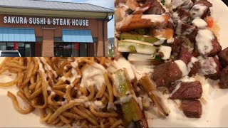 Sakura Sushi and Steakhouse Mukbang Review