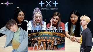 [MV REACTION] BLUE HOUR (5시 53분의 하늘에서 발견한 너와 나) - TXT | P4pero Dance