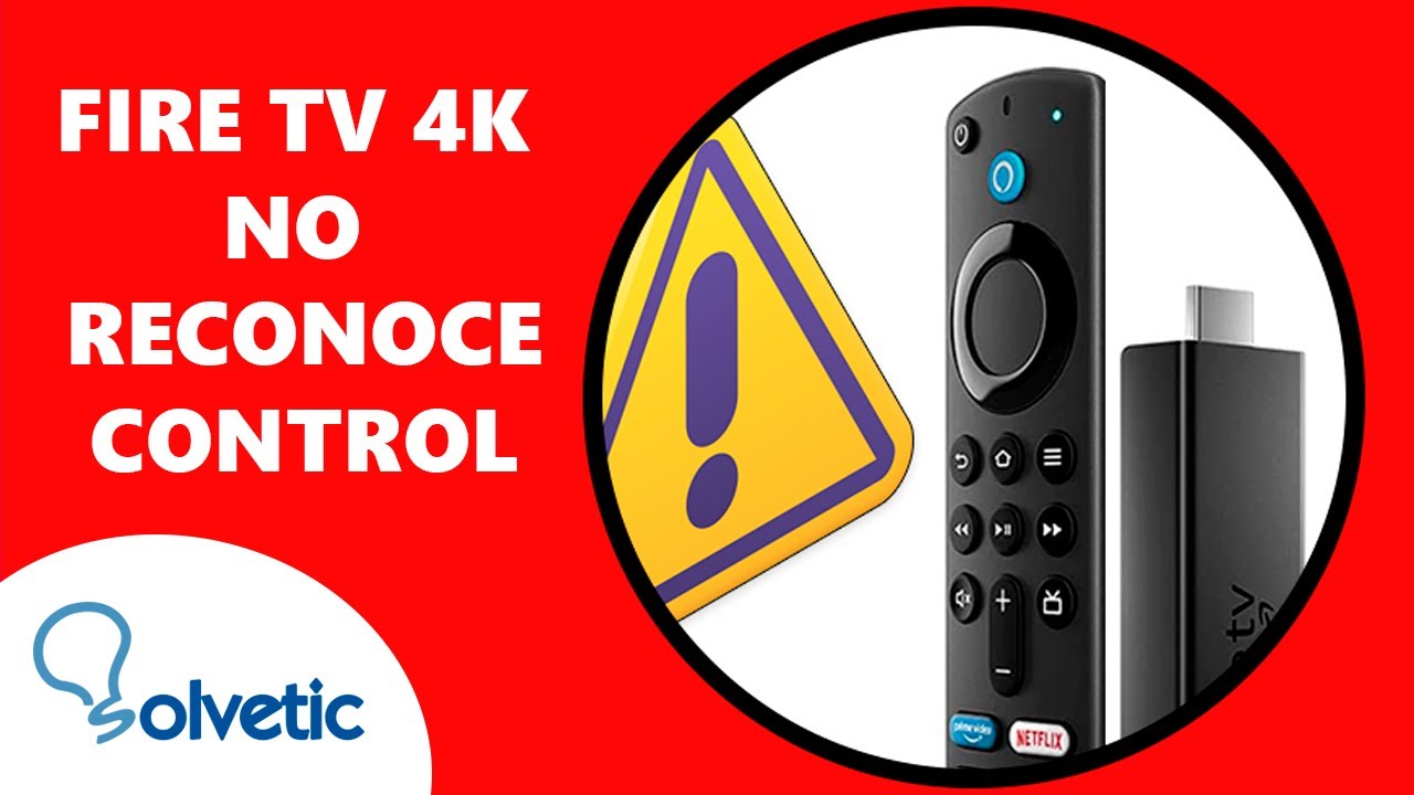 Fire TV Stick 4K Max NO RECONOCE El CONTROL SOLUCION Configurar 