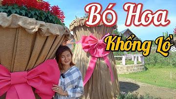 Độc Lạ Bó Hoa Khổng Lồ Ở Vườn Hồng Tư Tôn, Làng Hoa Sa Đéc Xuân 2022 | Giang Nguyễn TV