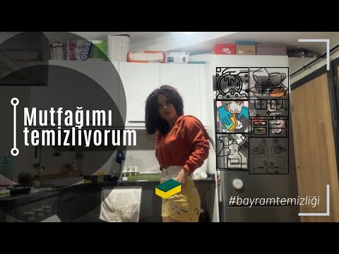 Mutfak temizliği | Mutfağımı temizliyorum