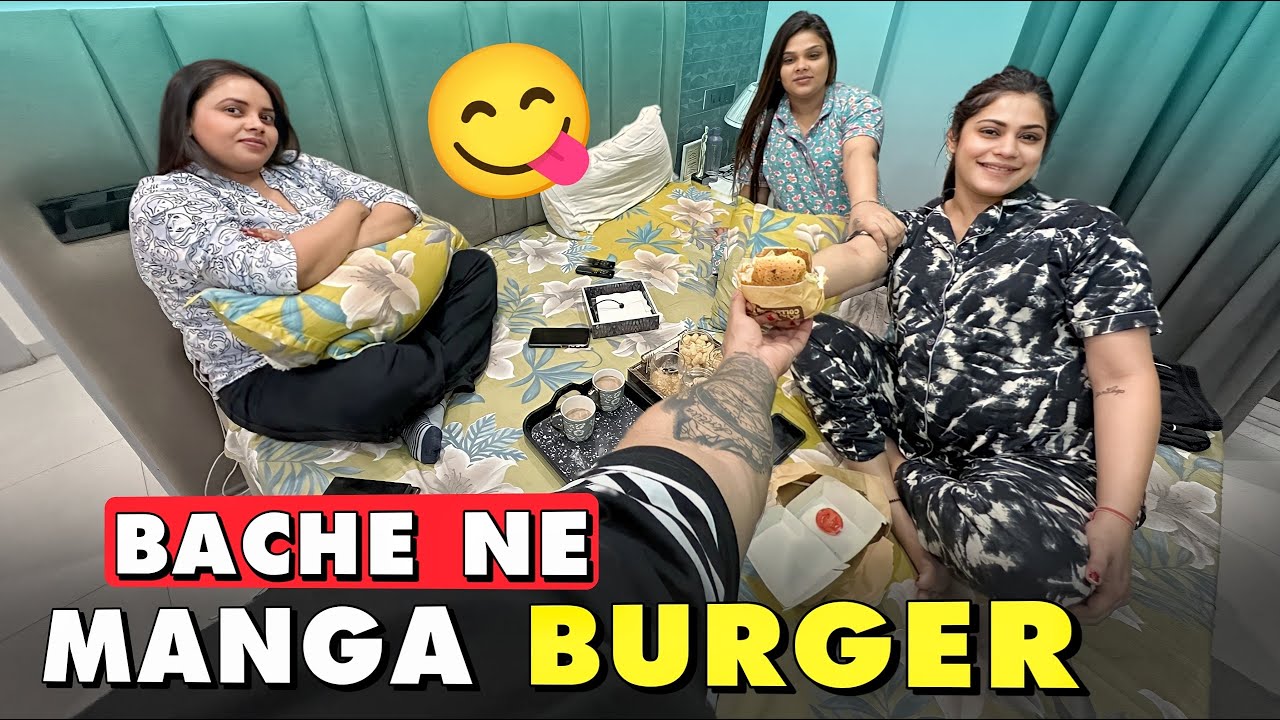 BACCHE NE MANGA BURGER | Family Fitness