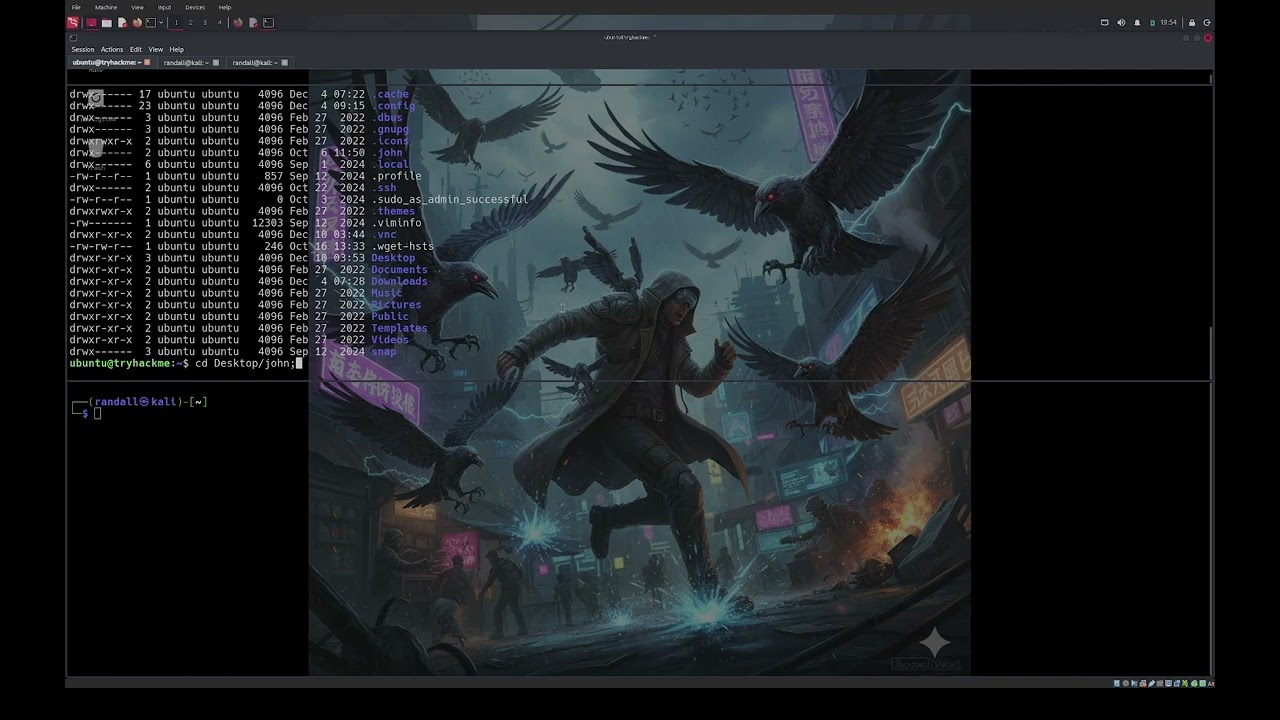 Advent of Cyber 2025 – Wareville Walkthrough + Side Quest – Day 9: Passwords - A Cracking Christmas