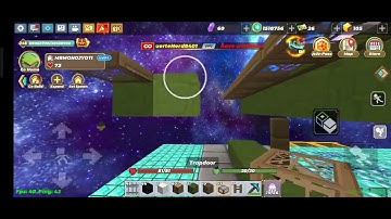 Build Helicopter in blockman go skyblock.