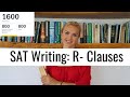Understanding Relative Conjunctions and Clauses