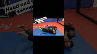 Head and Arm Sweep from closed guard