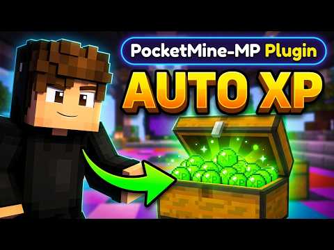Auto XP Chest Plugin for PocketMine-MP Bedrock Server ⭐