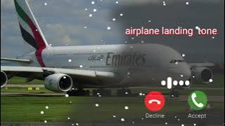 airplane landing tone [best alarm tone]viral ringtone bgm ringtones lovely tone/ 4k  call ringtone