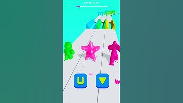 Blob Shifter 3D Level-3124 best cool game ever #shorts #funny #gaming