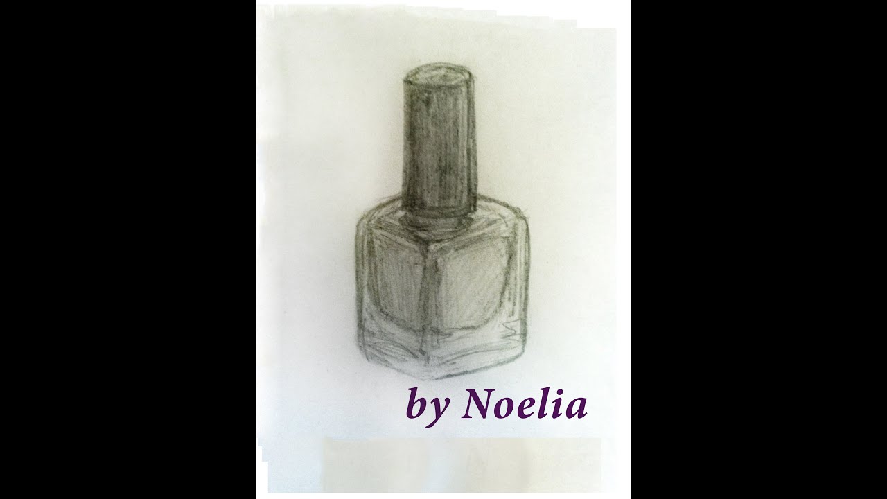 8. Black and white nail polish bottle tattoo - wide 1
