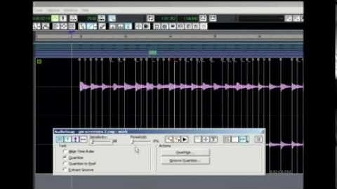 AudioSnap Audio Quantization In Sonar