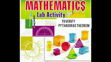 MATHS LAB ACTIVITY : TO VERIFY PYTHAGORAS THEOREM #ncert #mathematics #lab #activity #maths