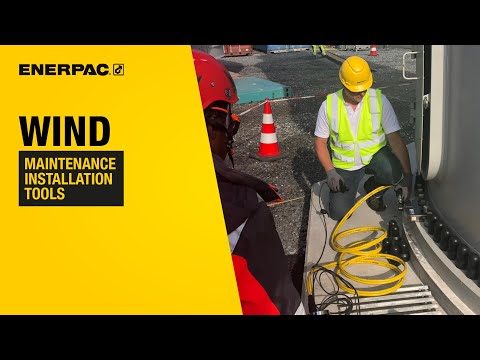 Wind Maintenance Installation Tools from Enerpac