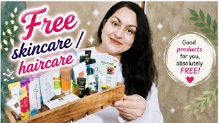 Free Products #nykaa #amazon #Myntra#50+#Free Gift#Skincare#Haircare#Shopping Series