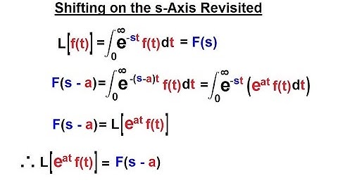 Electrical Engineering: Ch 16: Laplace Transform (34 of 58) Shifting on the s-Domain Revisited