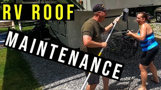 RV Roof Maintenance | RV Living Roaming with the Ramsays by Roaming with the Ramsays 895 views 1 year ago 12 minutes, 48 seconds