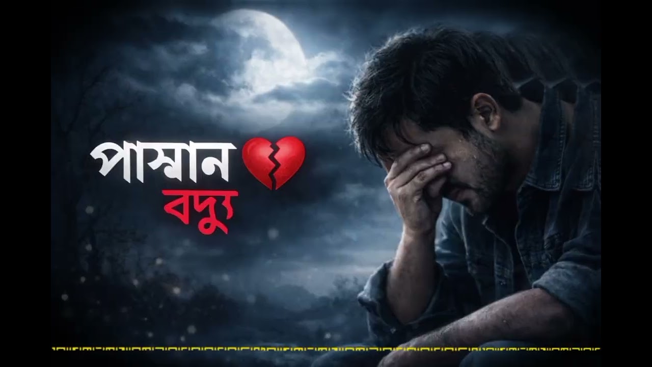 পাষাণ বন্ধু 💔 | Heart Touching Sad Bengali Song | New Emotional Song 2026