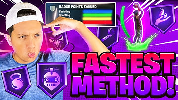 How to get SHOOTING BADGES FAST in NBA 2K22! BEST SHOOTING BADGE METHOD!