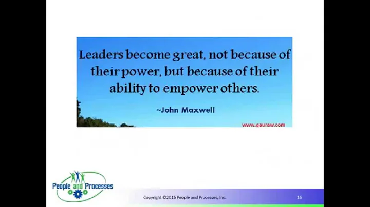 Best Practices in Maintenance Supervision and Leadership