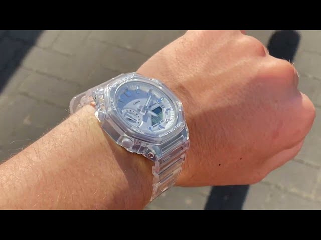 Unboxing The New G-Shock GMA-S2100SK-7AER - YouTube