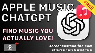 ChatGPT dan Apple Music - Buat Playlist Menakjubkan dengan video LENGKAP GRATIS ini screenshot 1