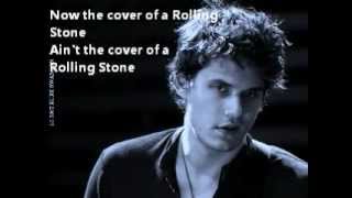 Video thumbnail of "John Mayer - Speak for Me (lyrics)"