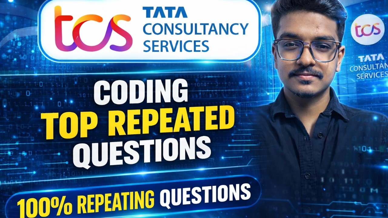 TCS NQT Coding - Most Repeated Questions | TCS Free NQT Hiring ...