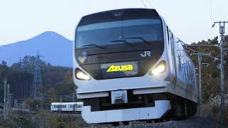 2018.11 中央本線76M  E257系0代M-202+M-108編成 あずさ26号