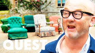 Drew Finds Antique Chair Treasures From A 13th Century Palace House | Salvage Hunters
