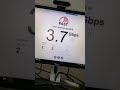 Super Fastest Internet Speed 3.7Gbps || #Shorts