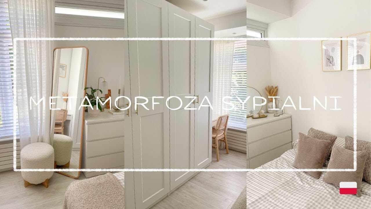 Metamorfoza Sypialni - przed i po | Sprzedajemy Dom | Vlog