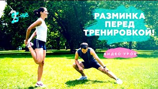 Разминка перед тренировкой! Разогрев перед растяжкой! Фитнес ТВ