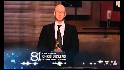 Slumdog Millionaire Wins Film Editing: 2009 Oscars