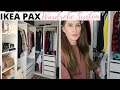 IKEA PAX WARDROBE UK HACKS, PROS, CONS & EVERYTHING YOU NEED TO KNOW!