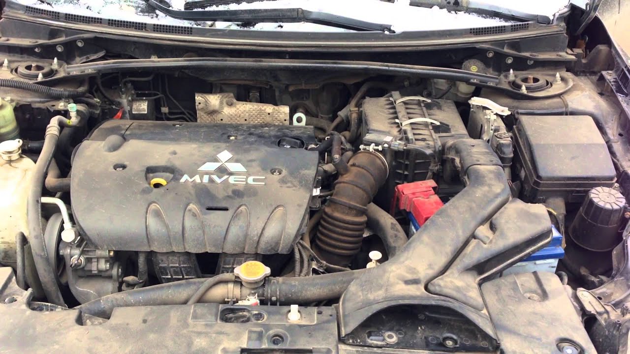 Двигатель mitsubishi lancer 10