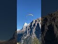 Paragliding, Switzerland 🇨🇭#mürren #travel #citysightseeing #alps #alpsmountains
