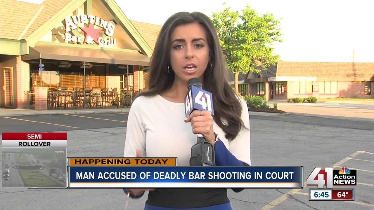 Man accused of deadly Olathe bar shooting in court - YouTube