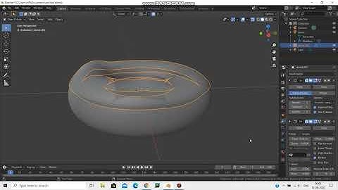 Blender 2.83 --Adding Icing To Our Donut (Part --2)