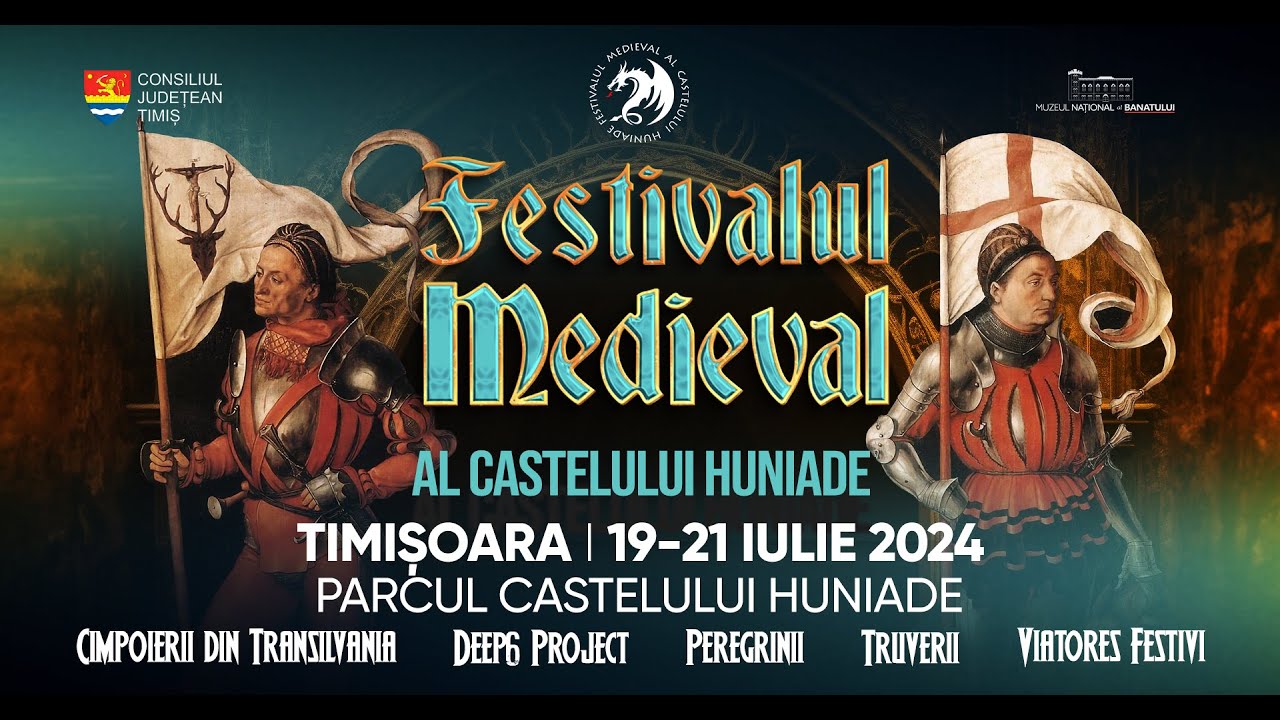 Festivalul medieval al Castelului Huniade - Timisoara 2024
